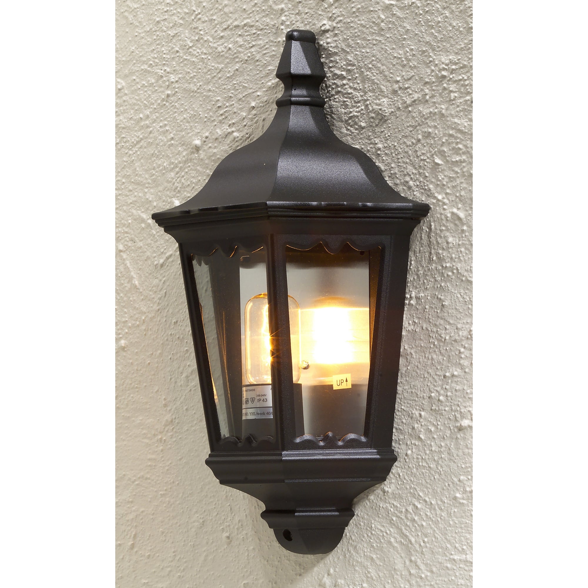 Firenze Flush Light Matt Black