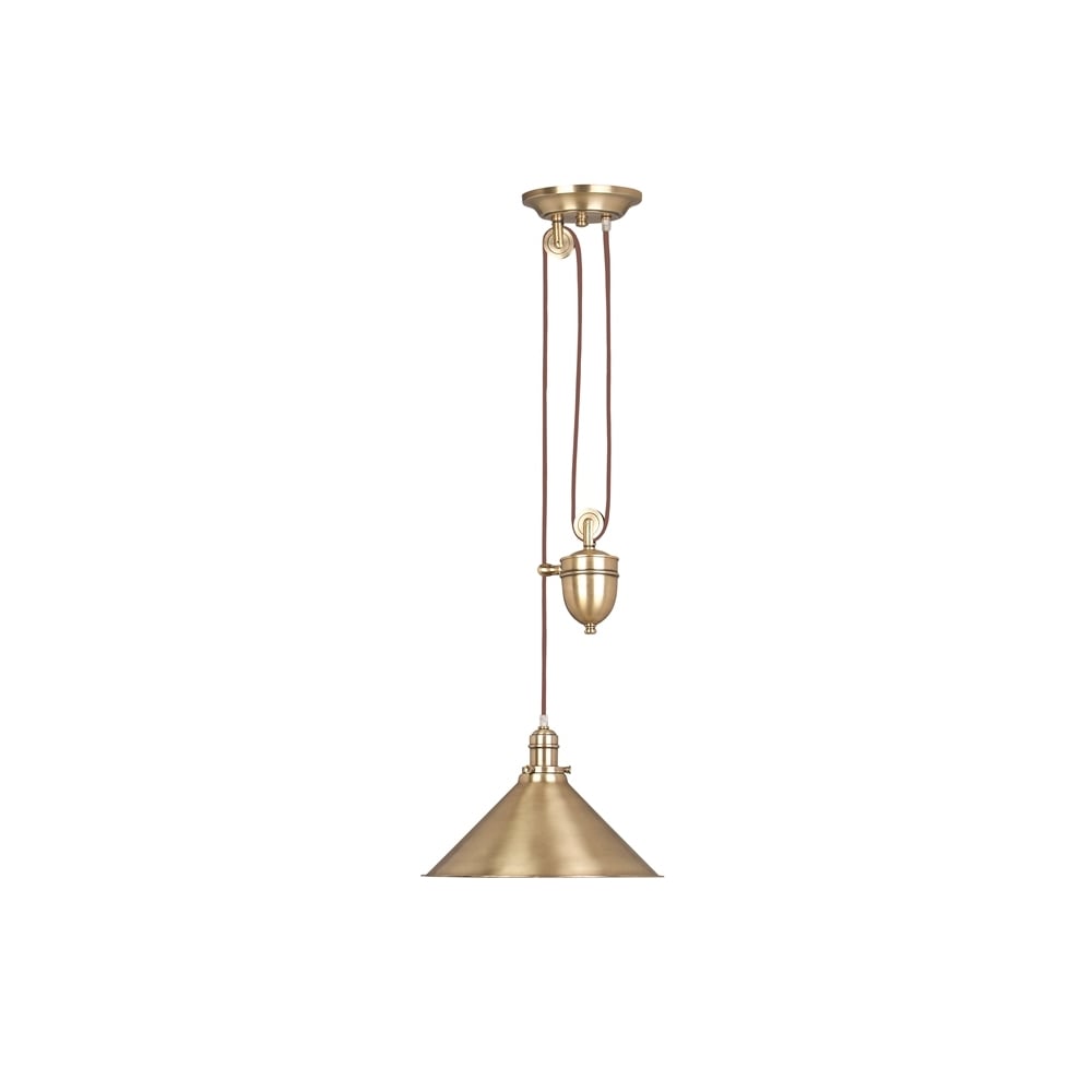 Provence Pendent Aged Brass