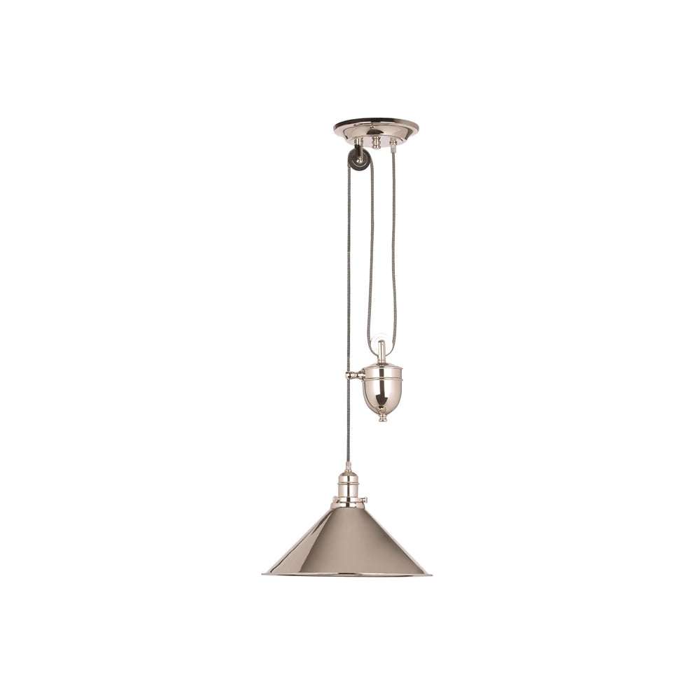 Provence Pendent Polished Nickel