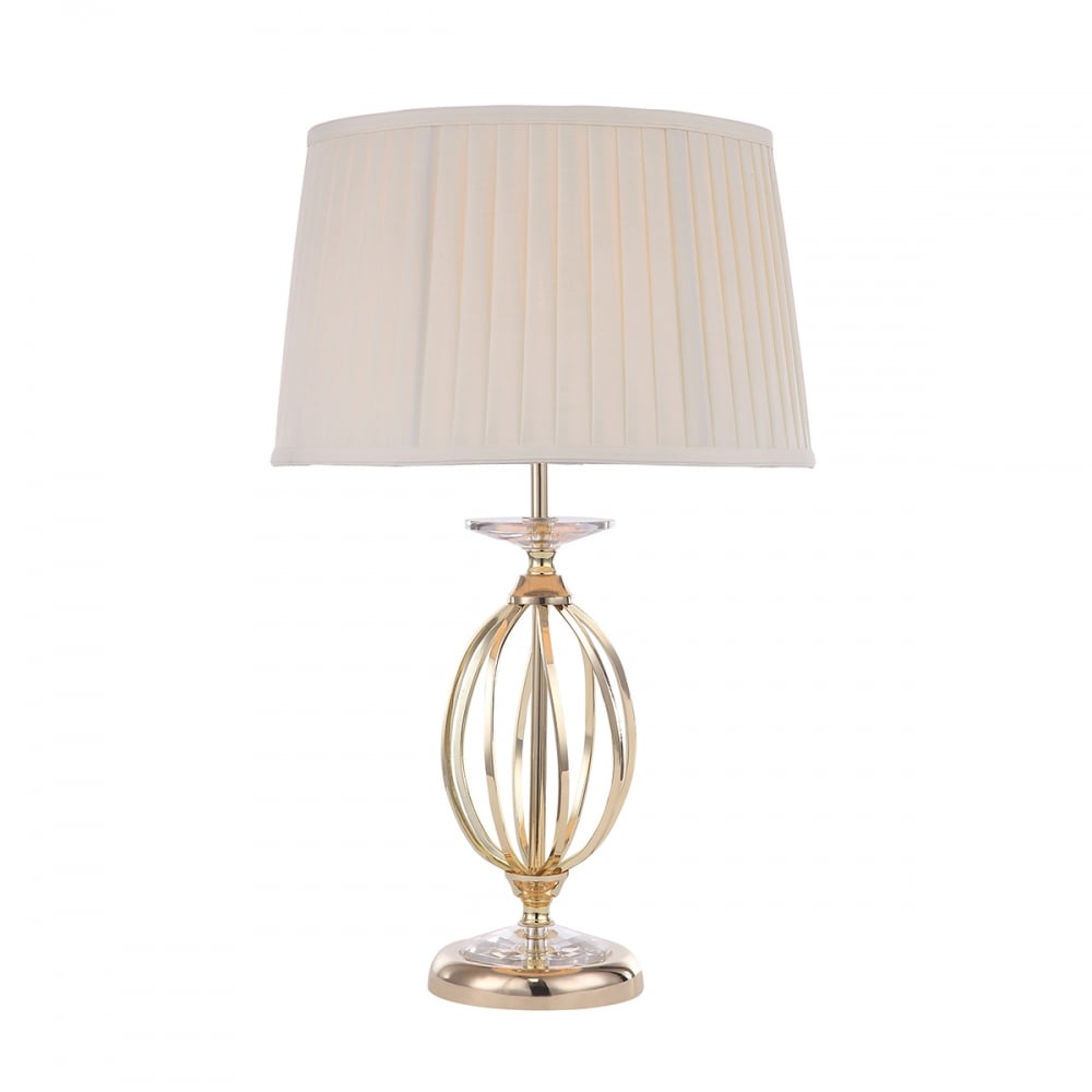 Aegean 1lt Table Lamp Polished Brass