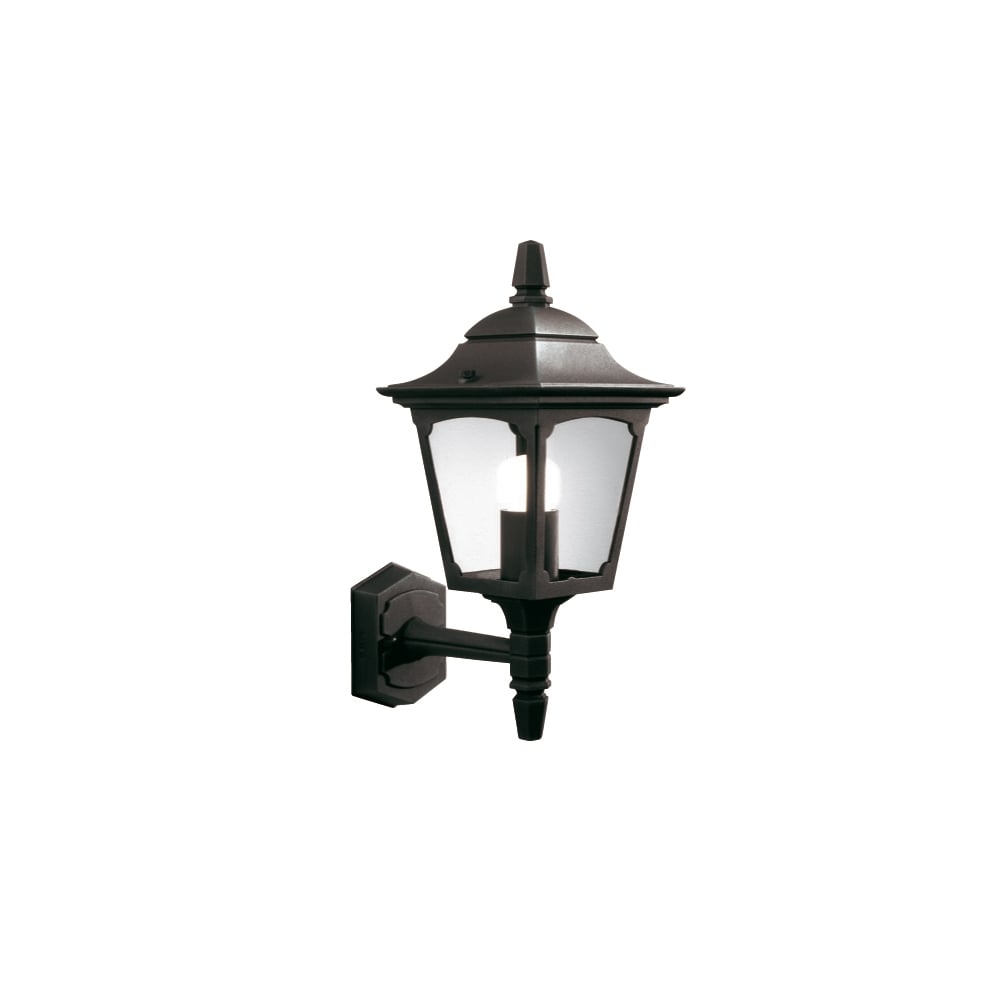 Chapel Mini Up Wall Lantern Black