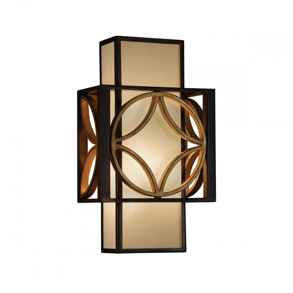 Traditional Single Rectangular Flush Wall Sconce Lantern Light