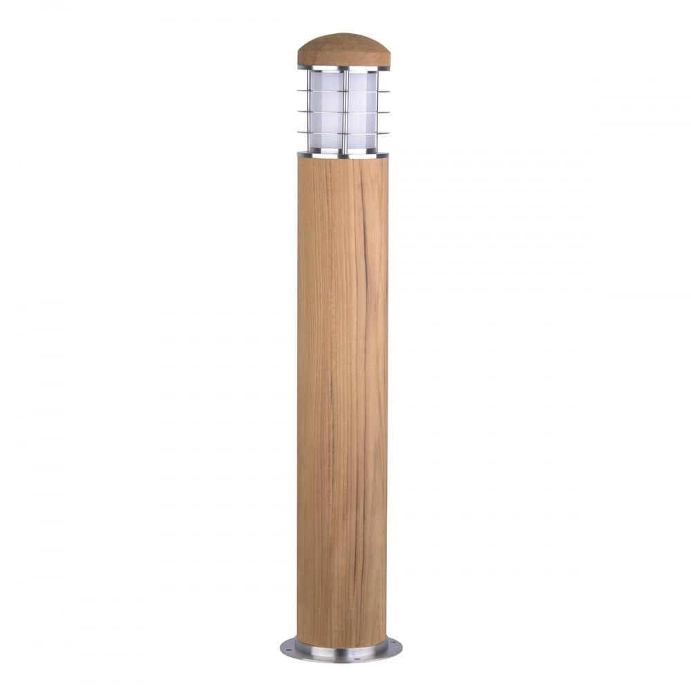 Poole Outdoor Teak Garden Lighting Post, 67cm