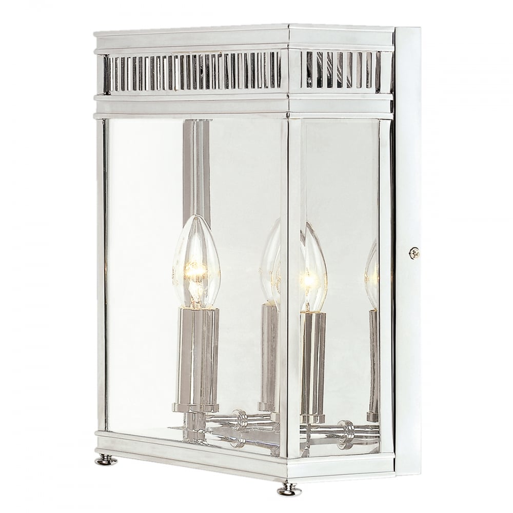 Holborn Half Lantern Medium Polished Chrome