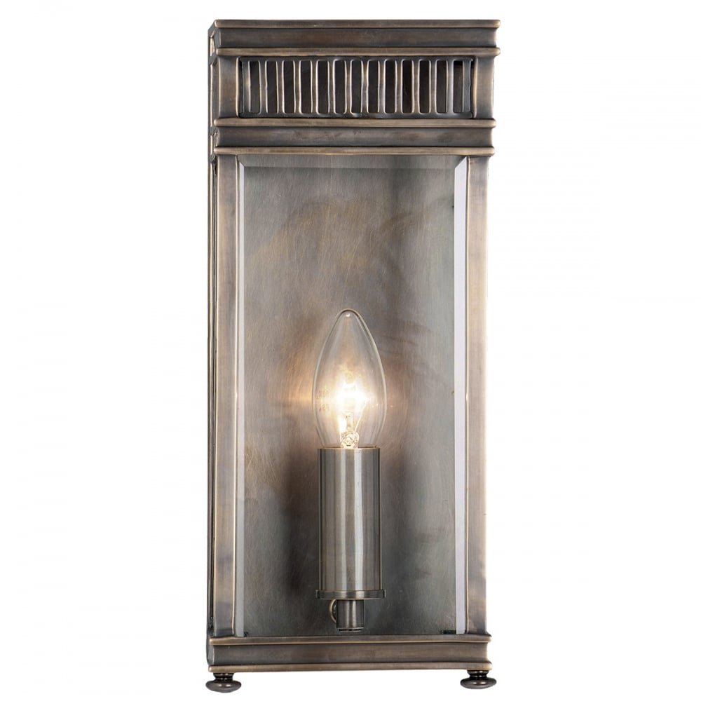 Holborn Half Lantern Small Dark Bronze