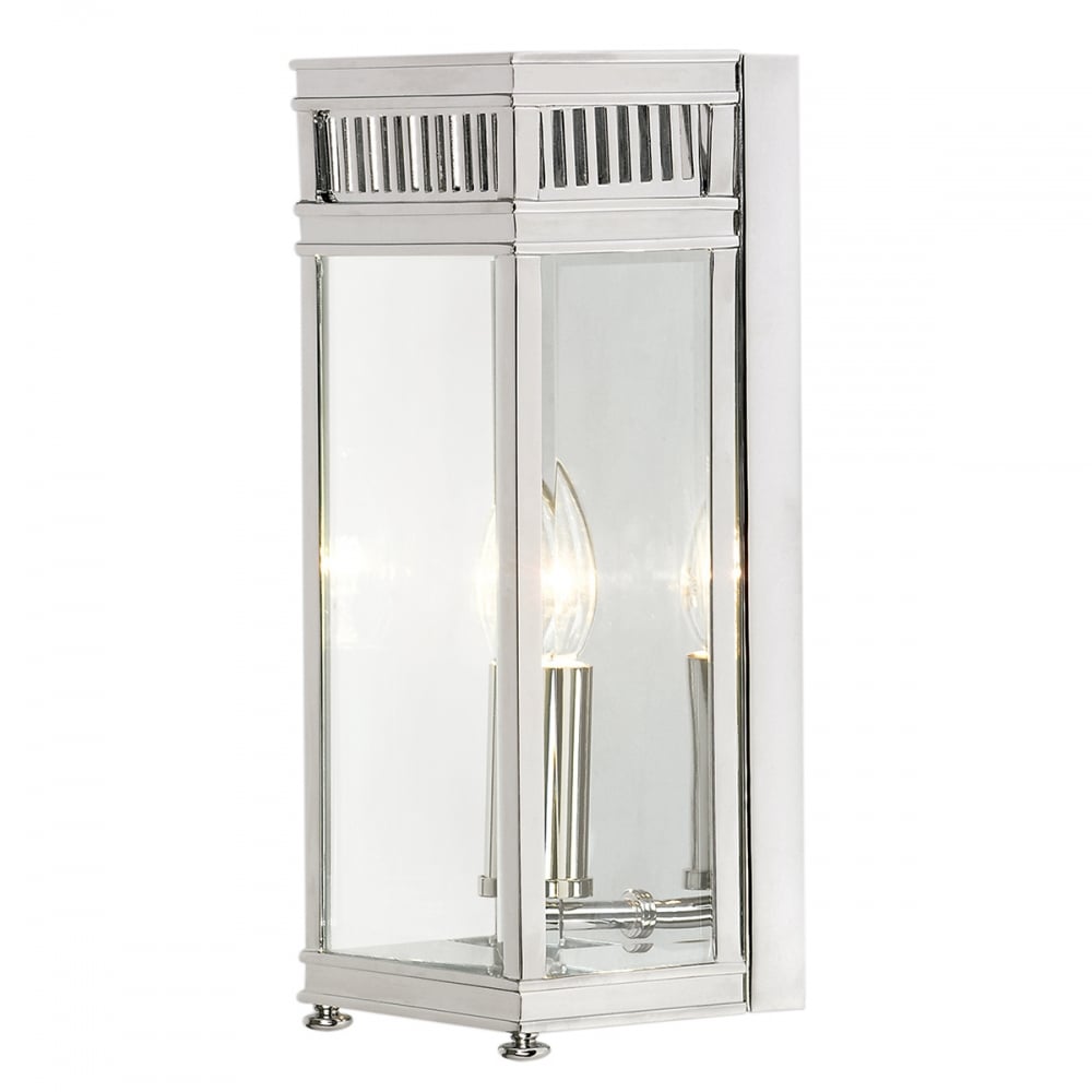 Holborn Half Lantern Small Polished Chrome