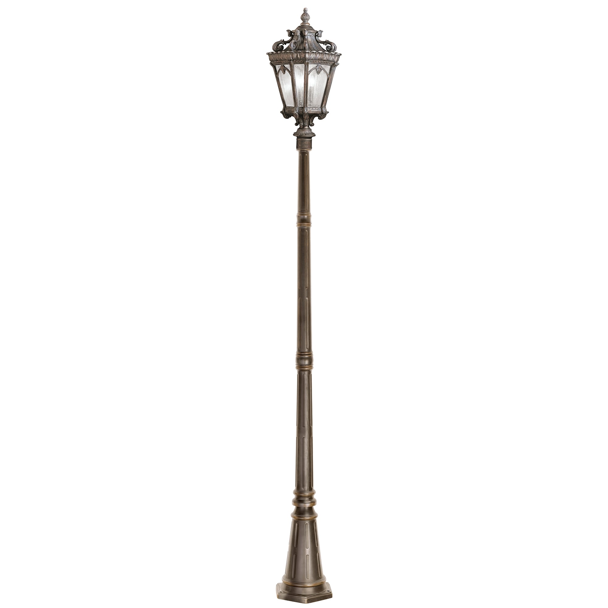 Tournai Gothic American Driveway Post Lantern Light