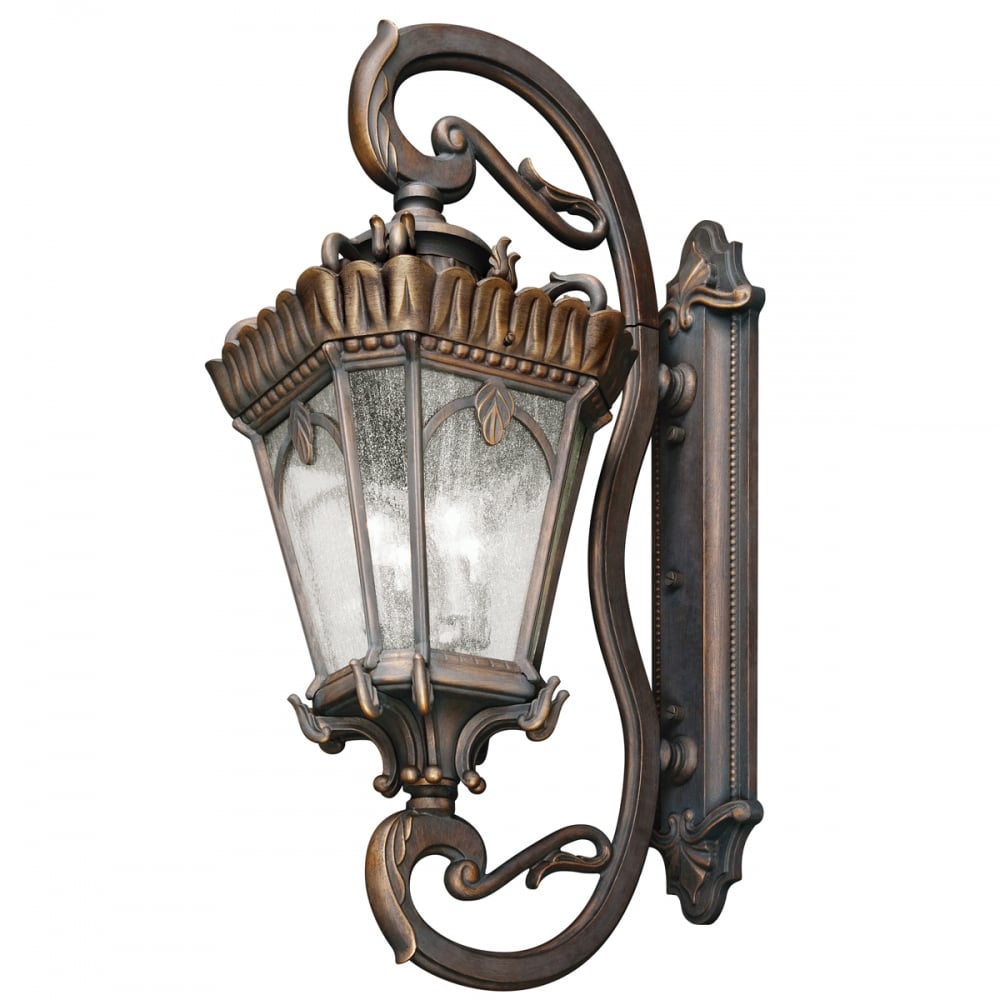 Tournai American 4 Bulb Extra Large Wall Gothic Lantern Light