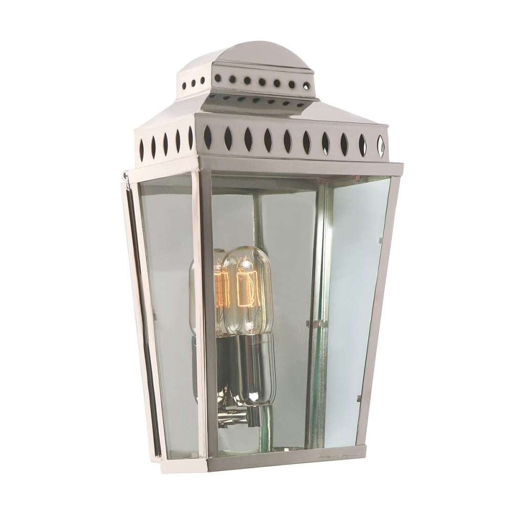 Mansion House Wall Lantern Polished Nickel