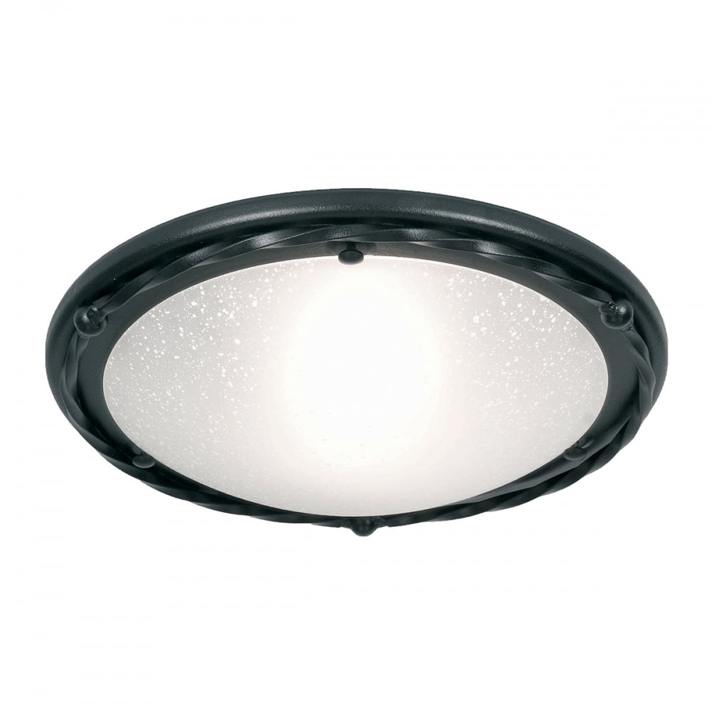 Pembroke Flush Glitter Ceiling Light