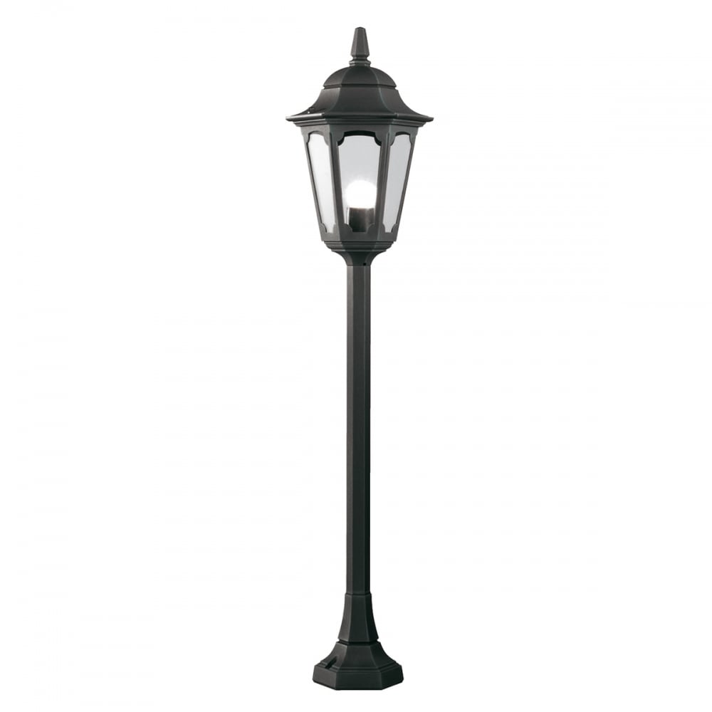 Parish Pillar Lantern Black