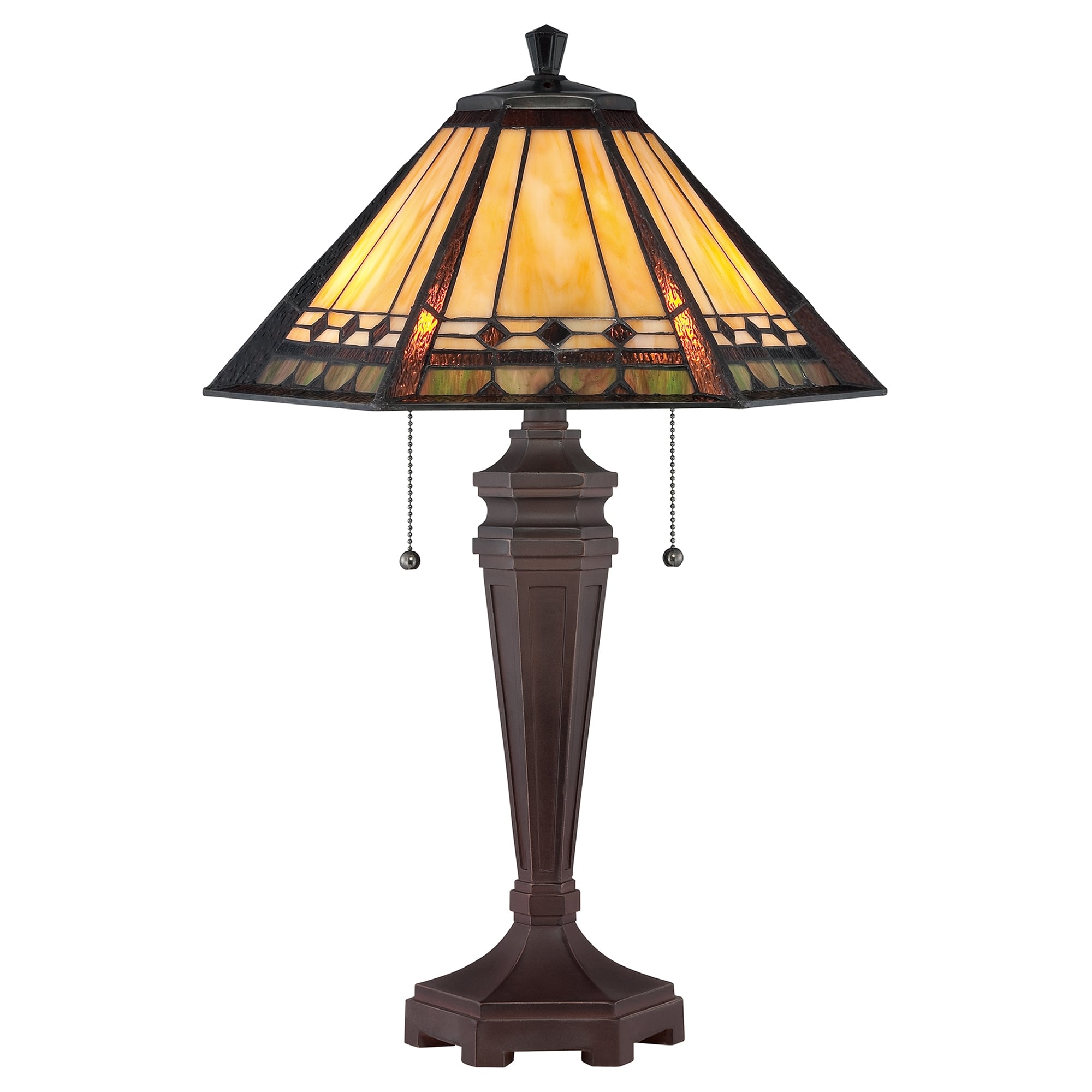 Arden Tiffany Stained Glass Desk Lamp