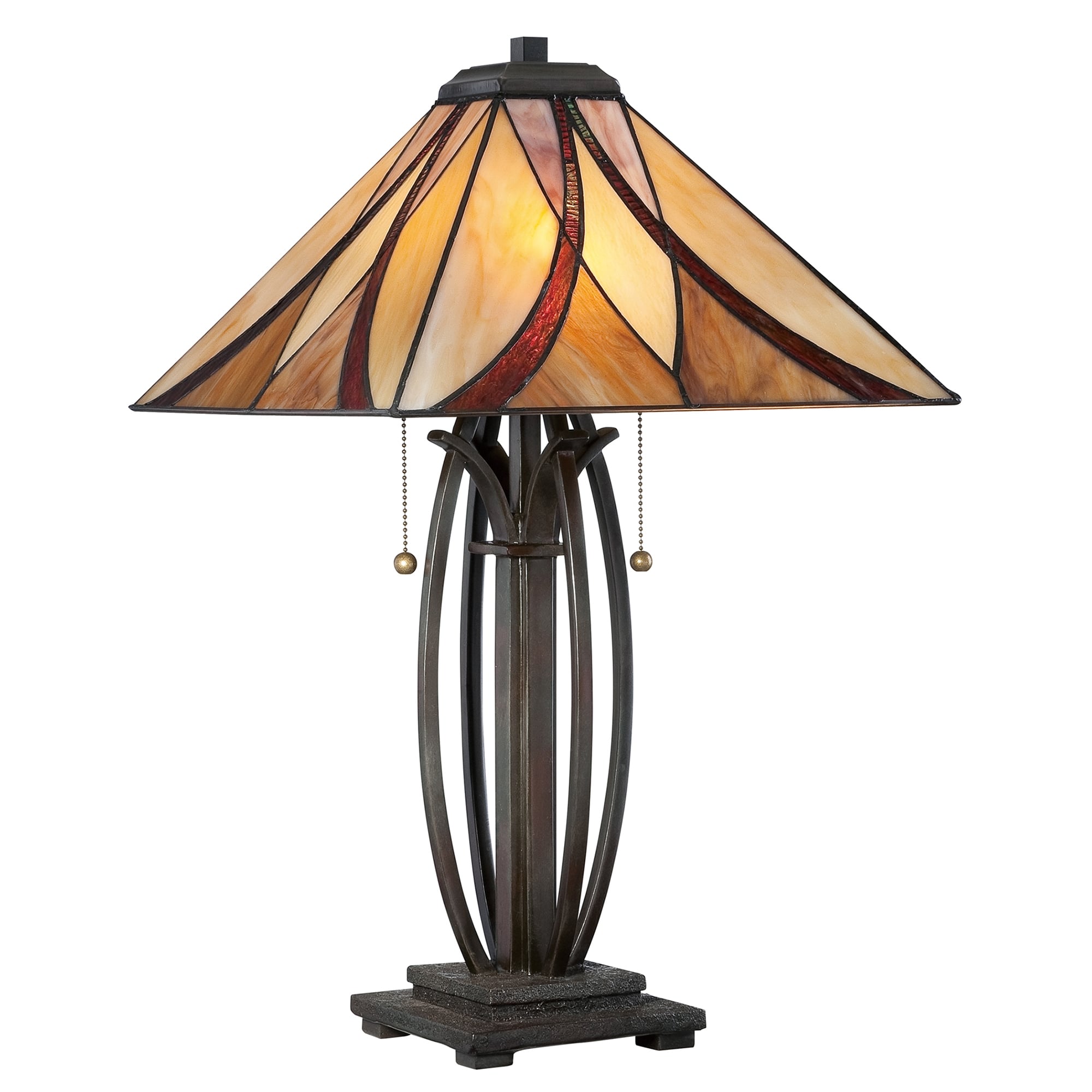 Asheville Tiffany Stained Glass Table Lamp