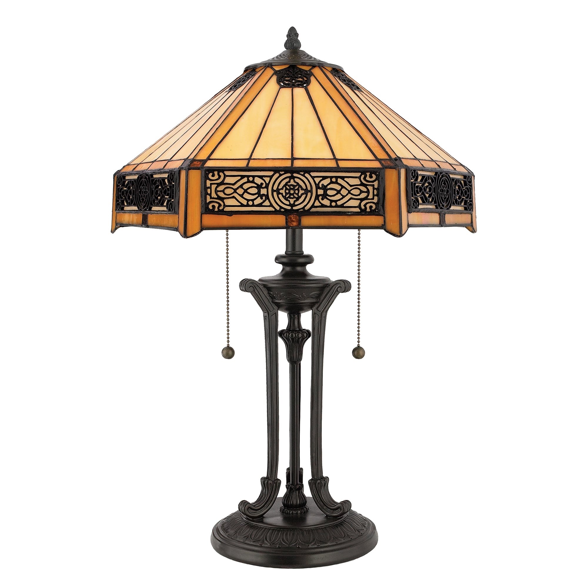 Indus Tiffany Stained Glass Table Lamp