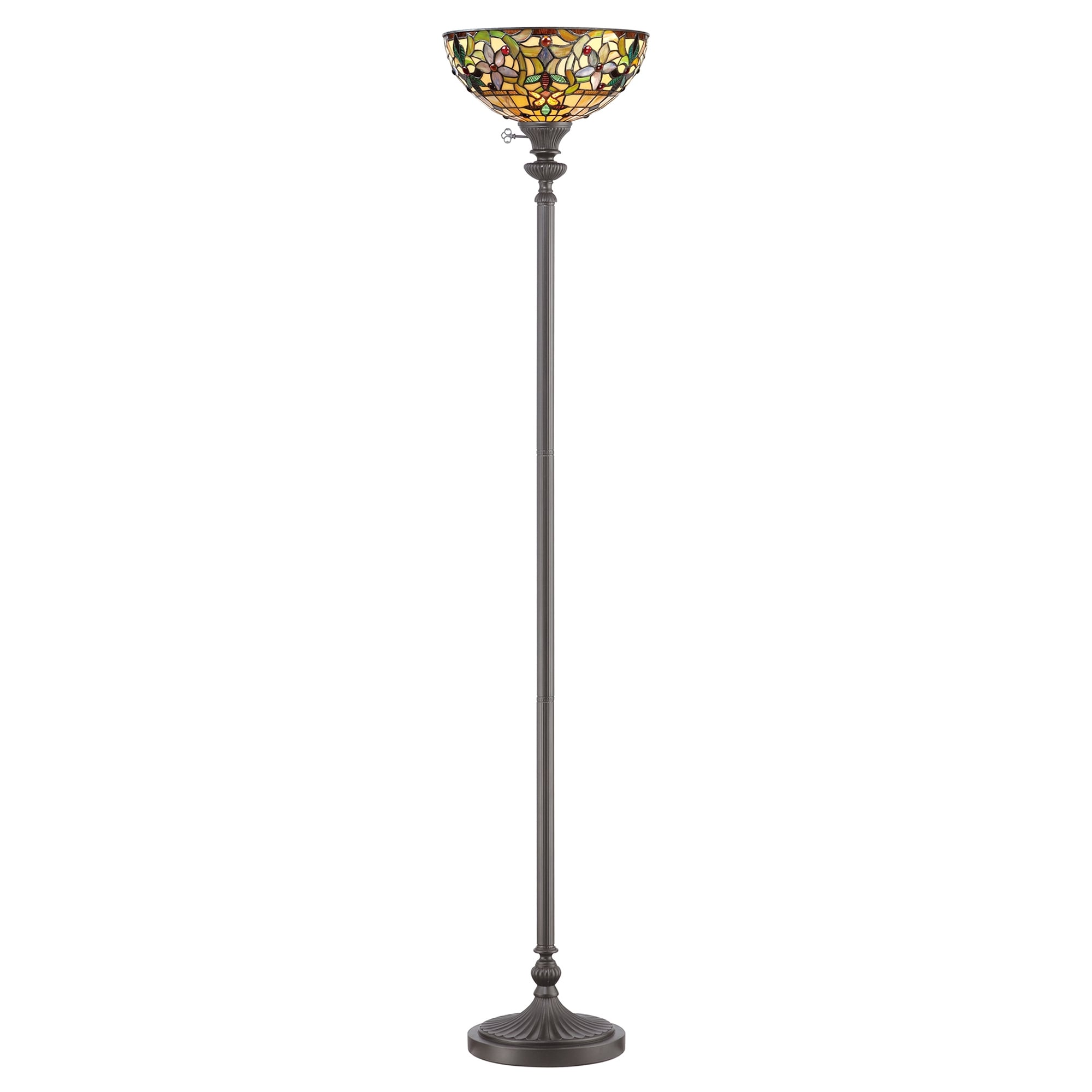 Kami Large Tiffany Torch Standard Lamp