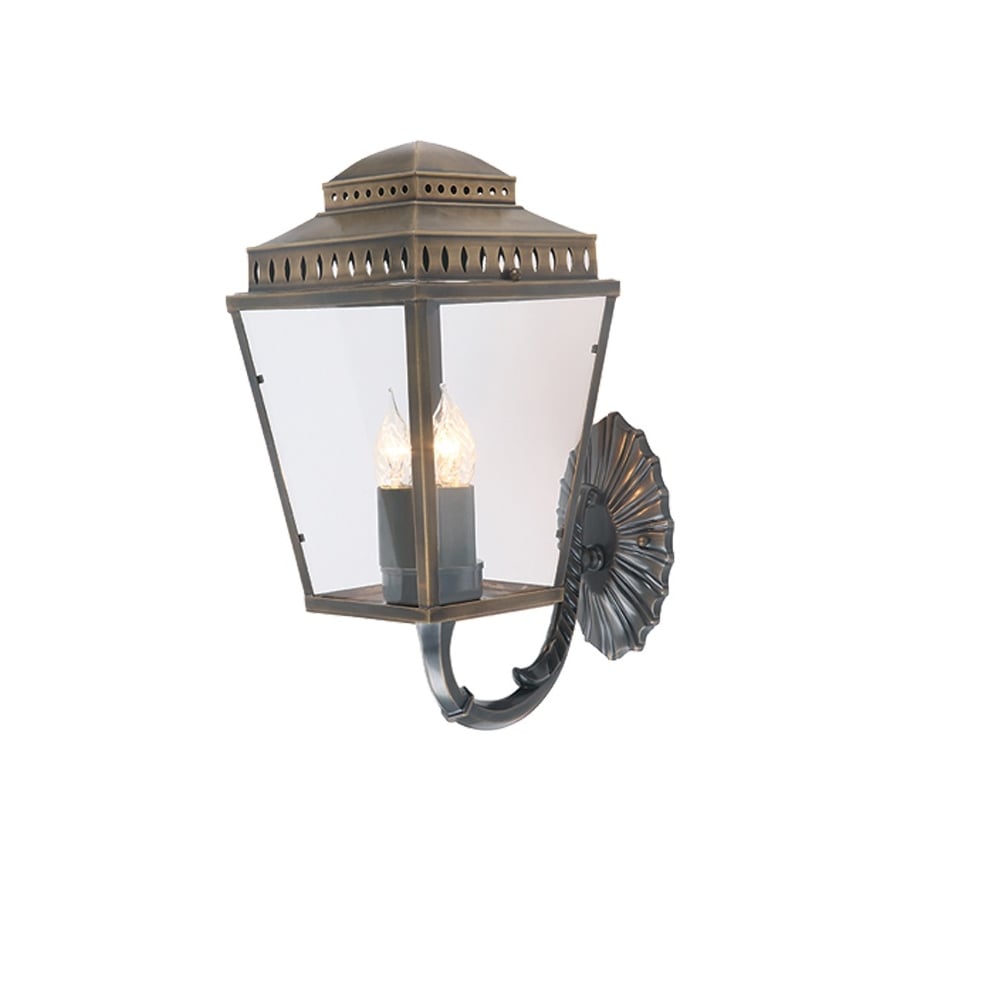 Mansion House Wall Lantern Brass