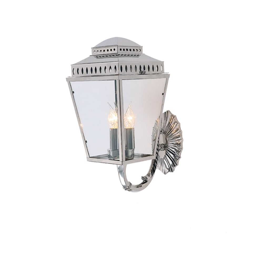 Mansion House Wall Lantern Polished Nickel