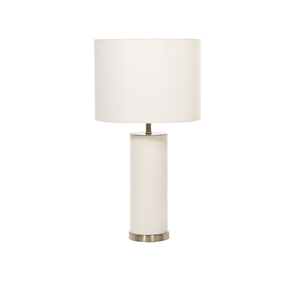 Ripple Cylinder Table Lamp