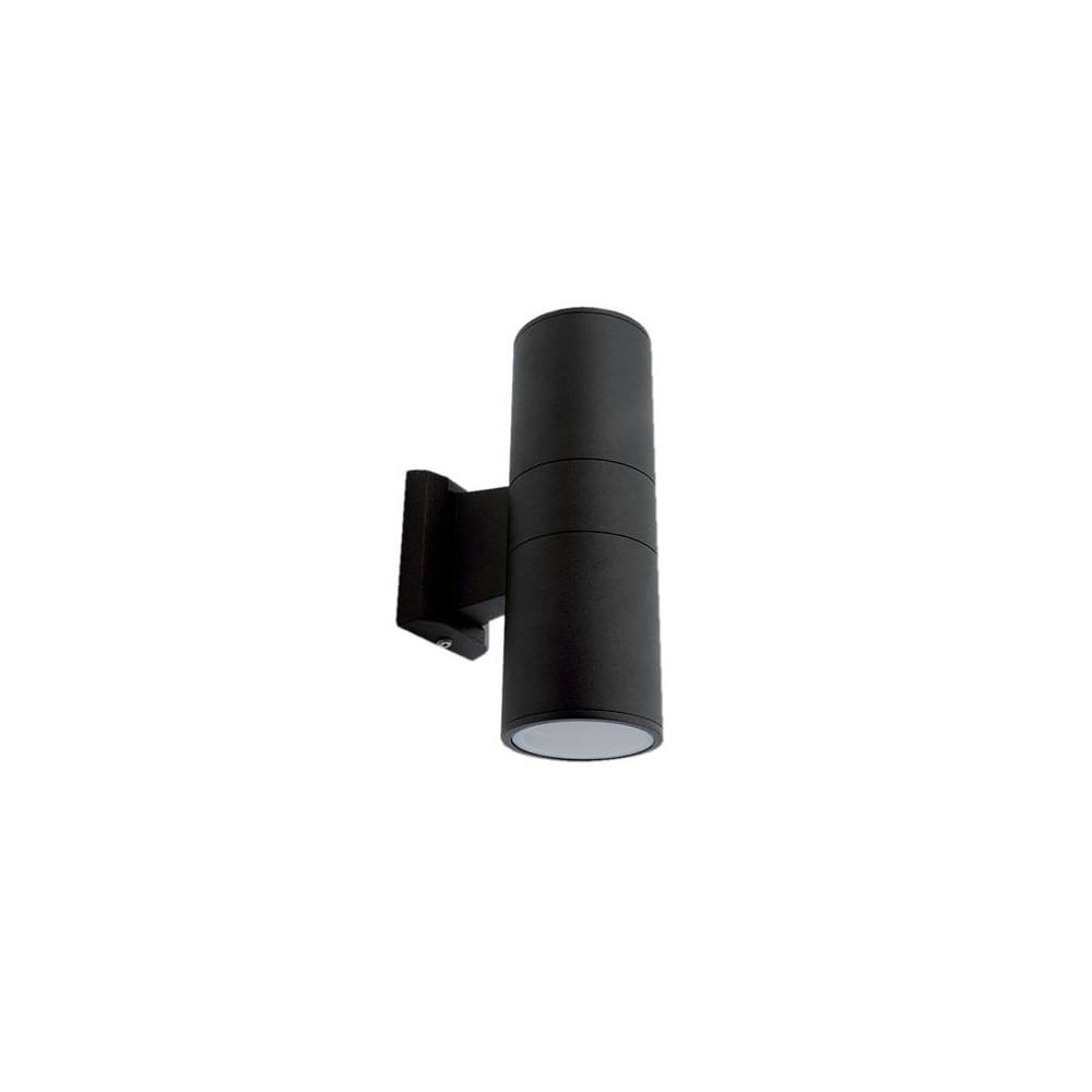 Duo Midi 2 x 50W GU10 Black Up Down Wall Light