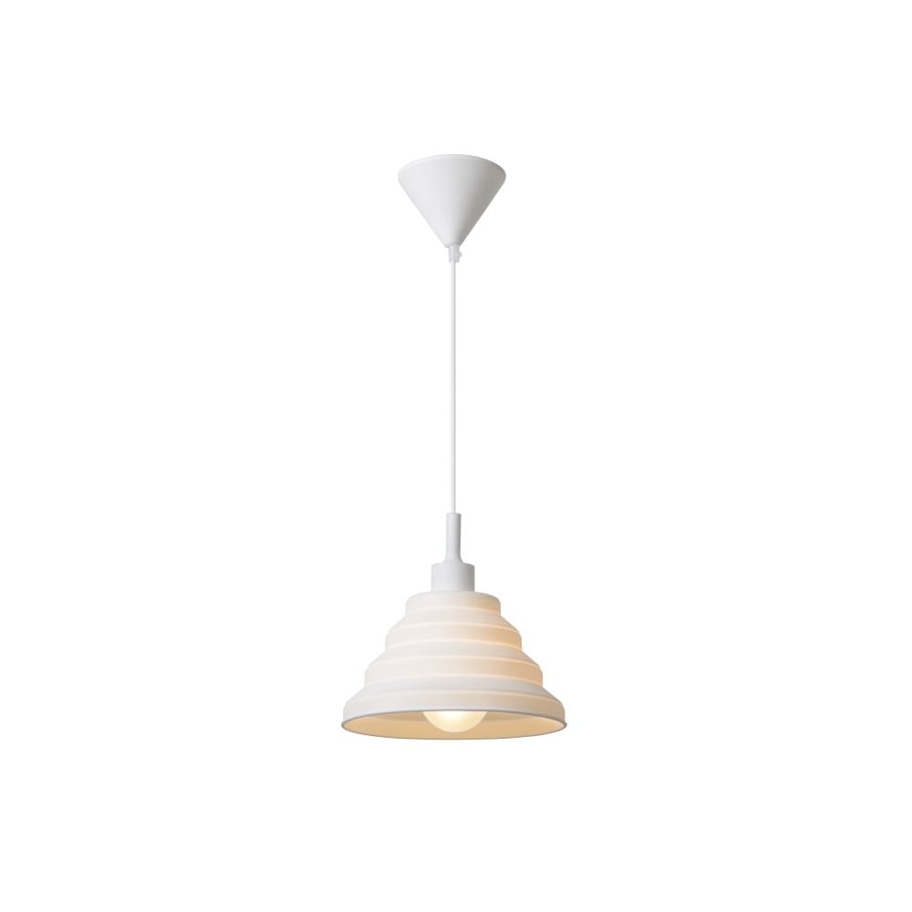 TUTI Silicone Ceiling Pendant E27 - White (24 x 24cm)