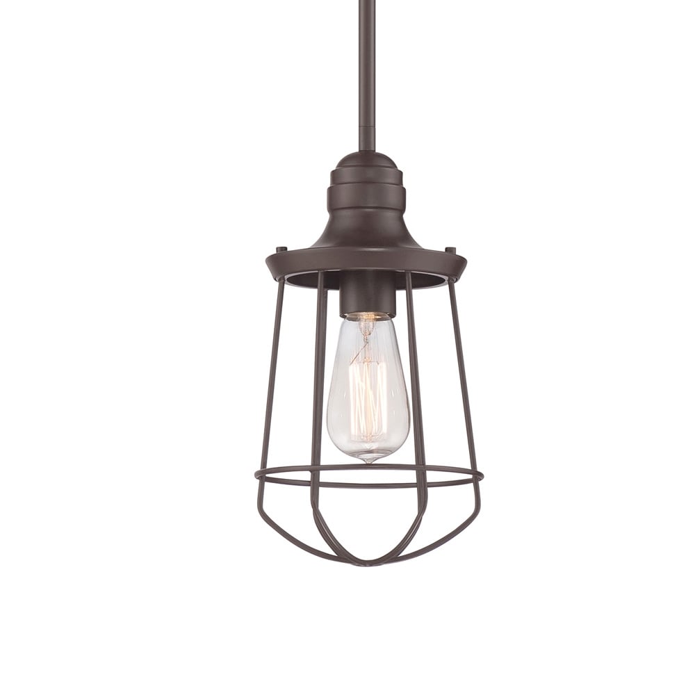 Nautical Marine 1 Light Mini Pendant - Western Bronze