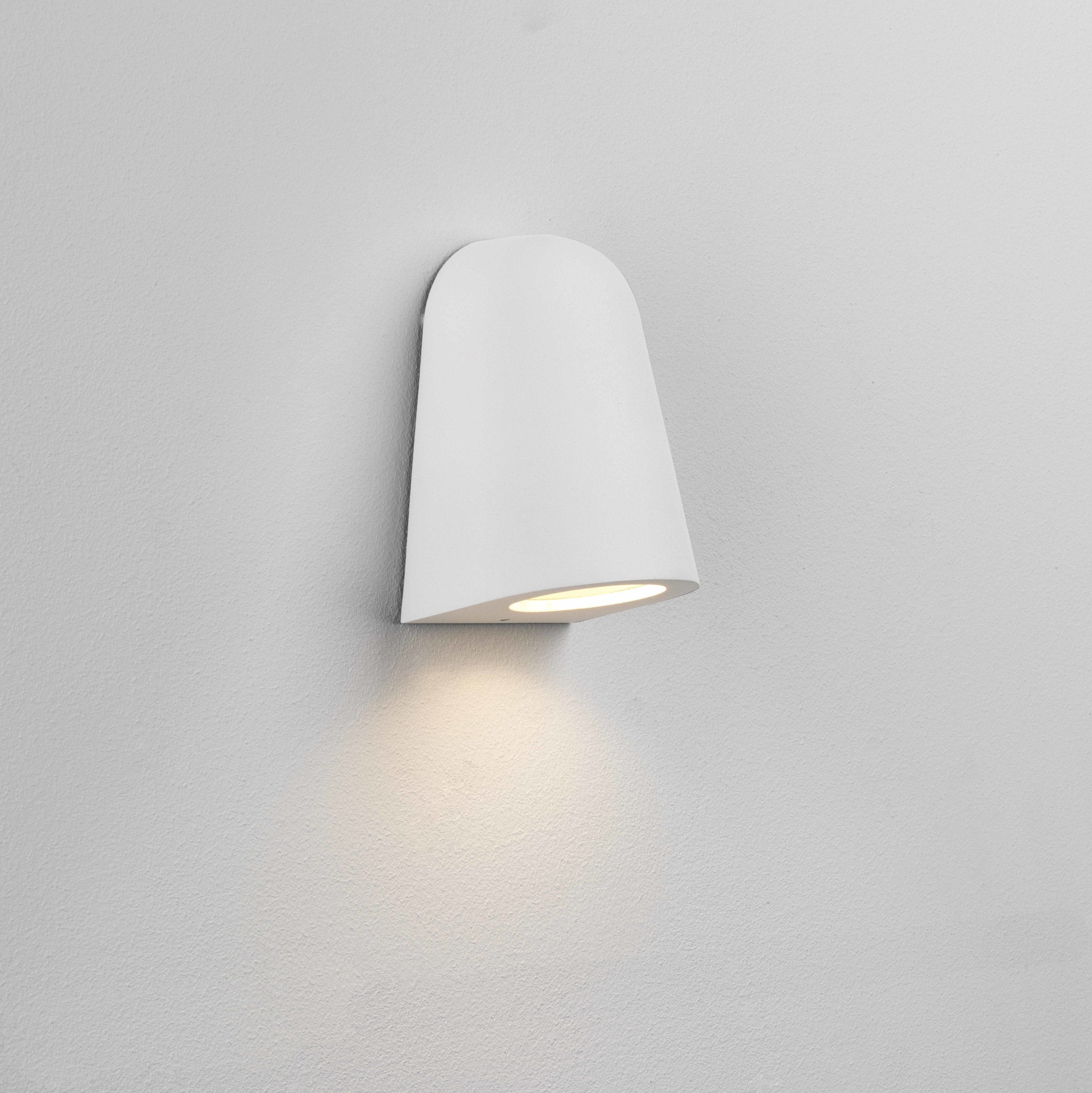 Mast Cast Wall Light, White