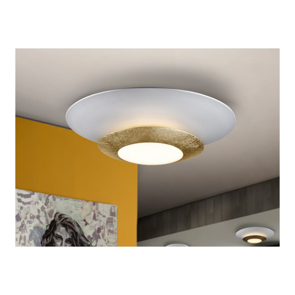 Hole LED Ceiling Lamp, Gold