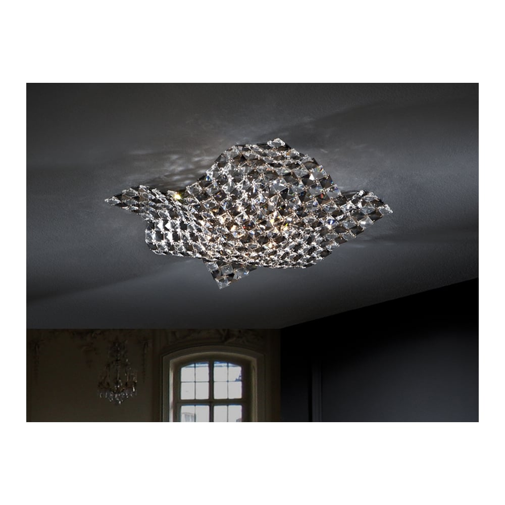 Saten Small Ceiling Lamp 4L