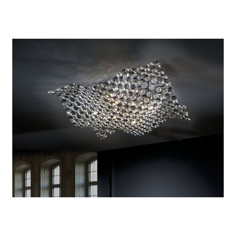 Saten Large Ceiling Lamp 5L