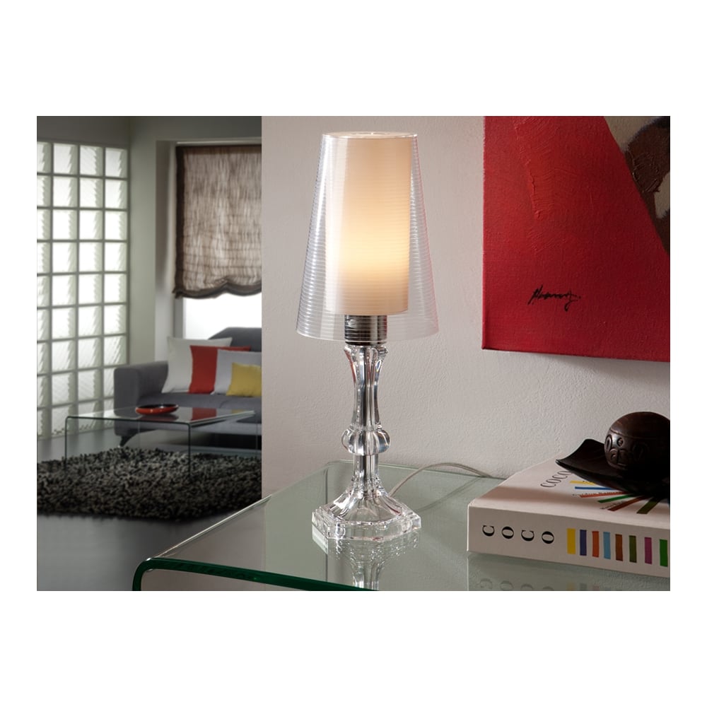 Wendy Clear Table Lamp