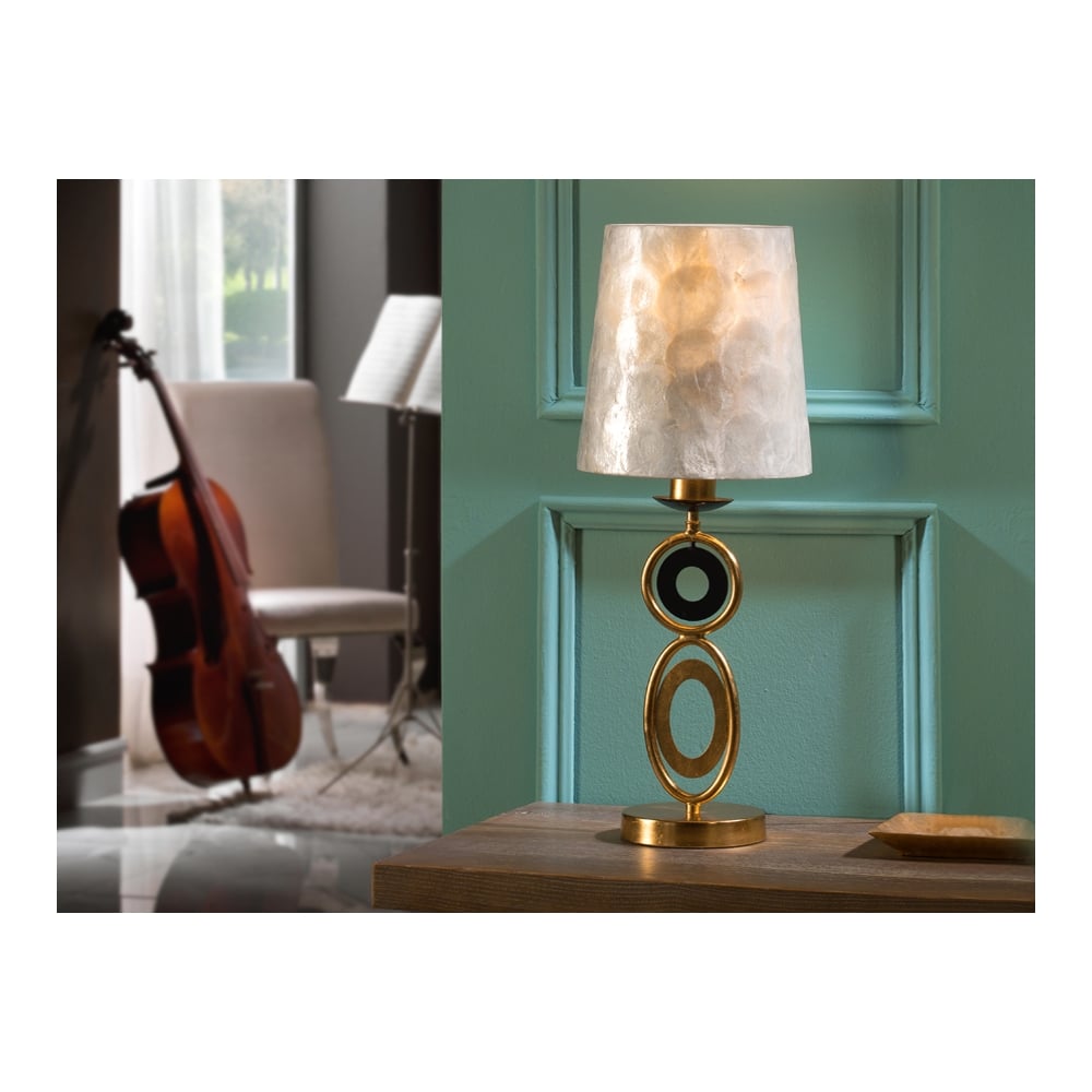 Eden Gold Table Lamp, 1L