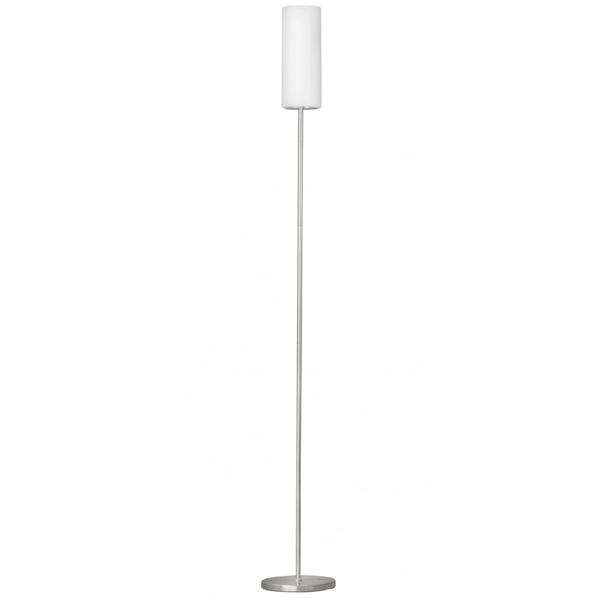 Troy3 1 Light Floor Lamp Satin Nickel