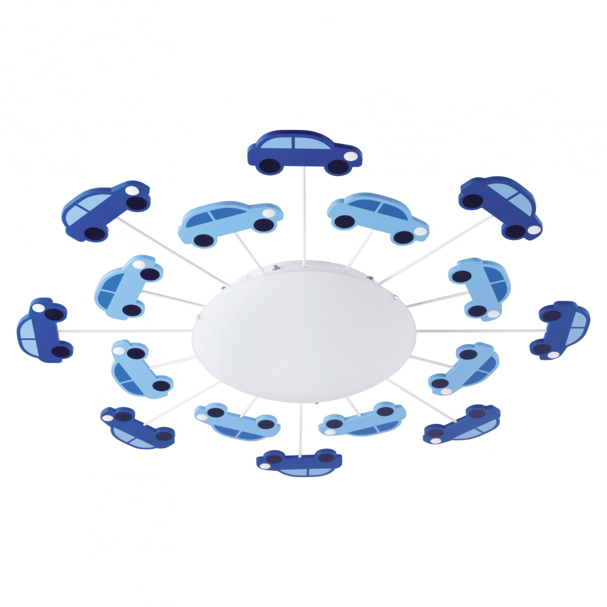 Viki Blue Boys Room Light Cars