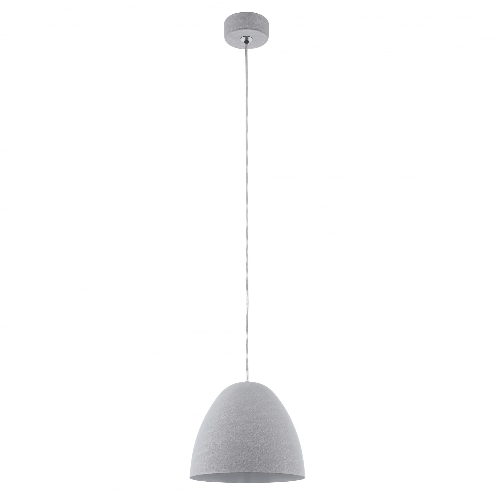 Sarabia Grey Steel Dome Shape Ceiling Light Pendant