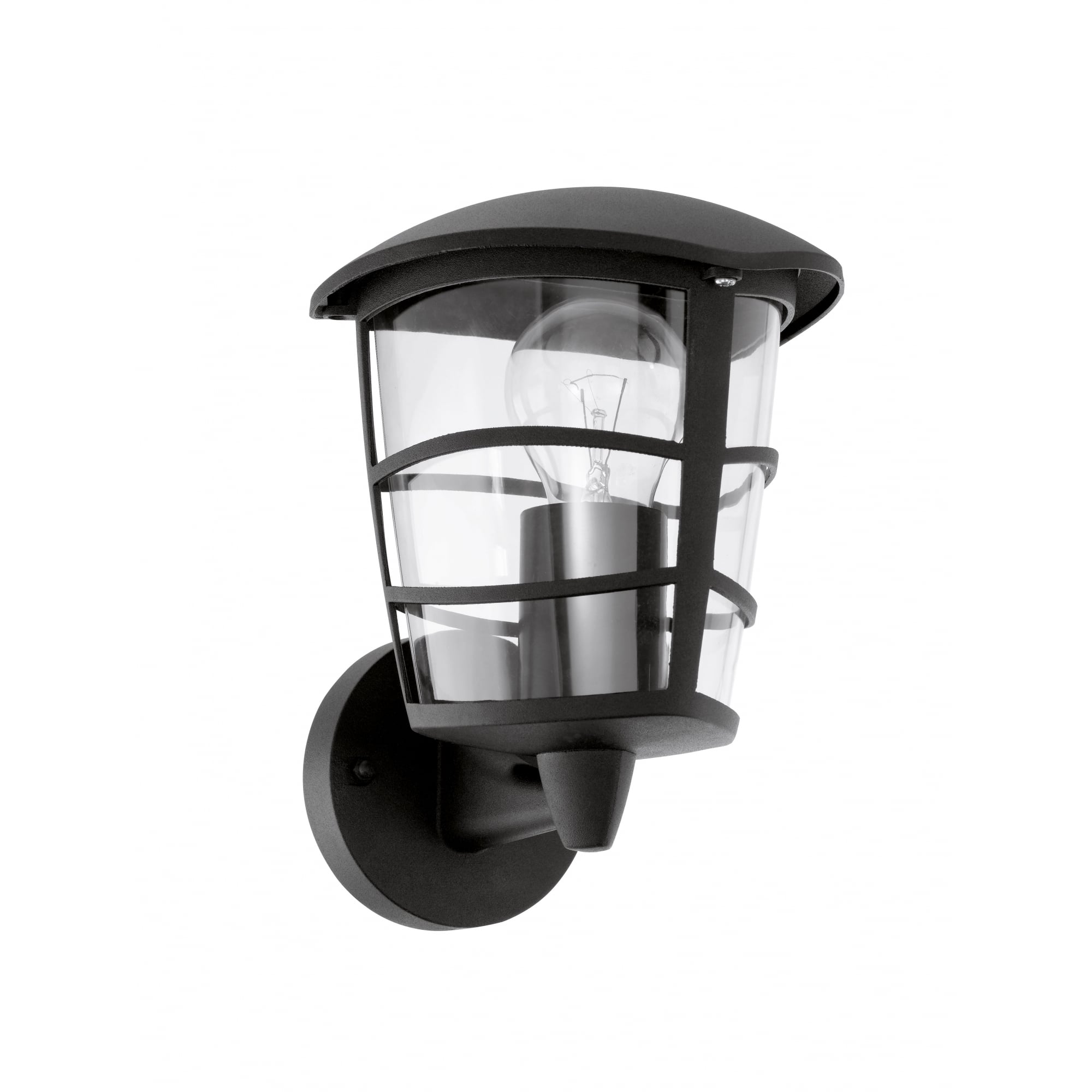 Aloria Black Contemporary Outdoor Porch Lantern