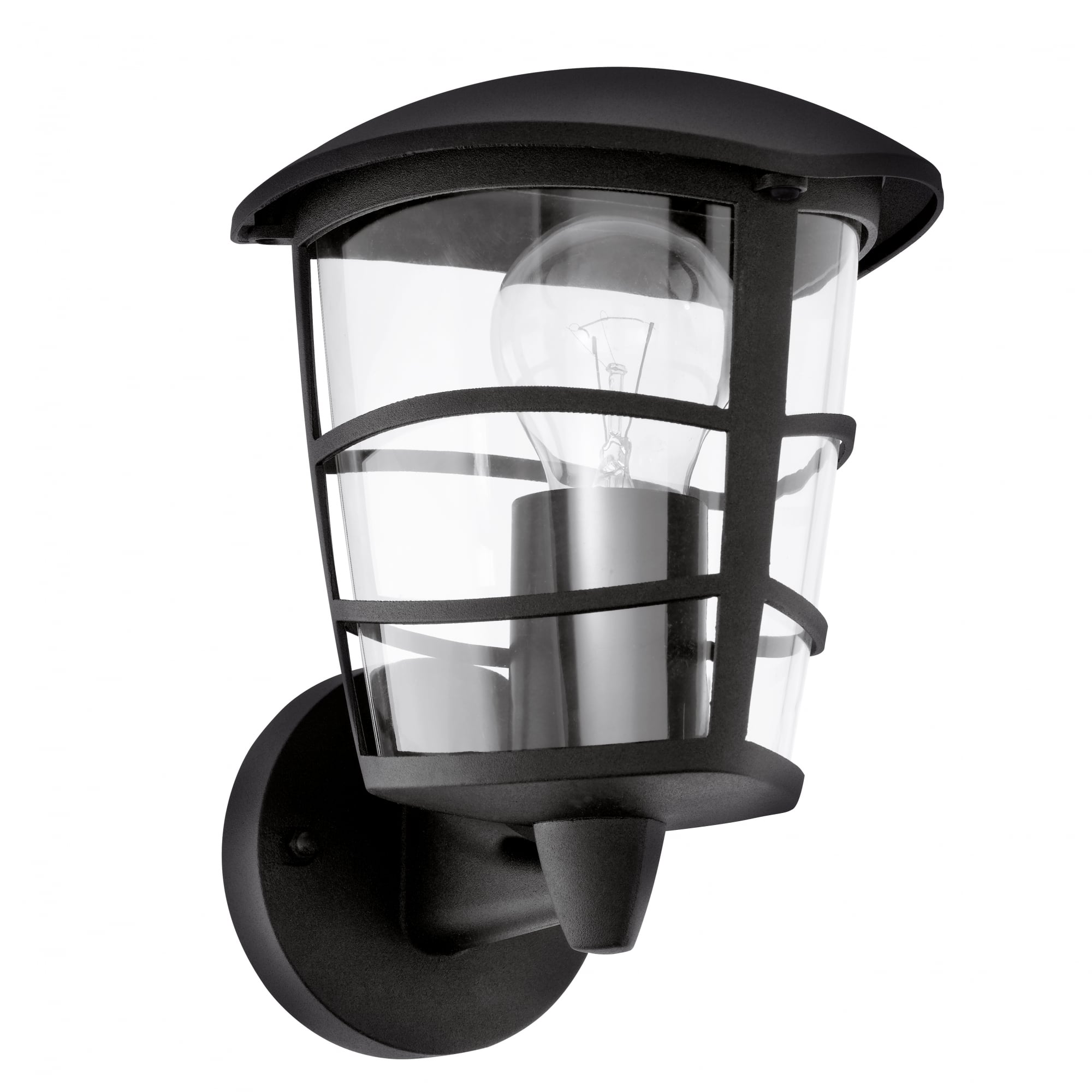 Aloria Black Contemporary Outdoor Porch Lantern