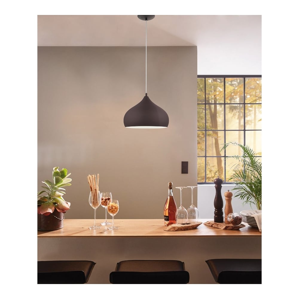 Hapton Open Dome Hanging Ceiling Pendant