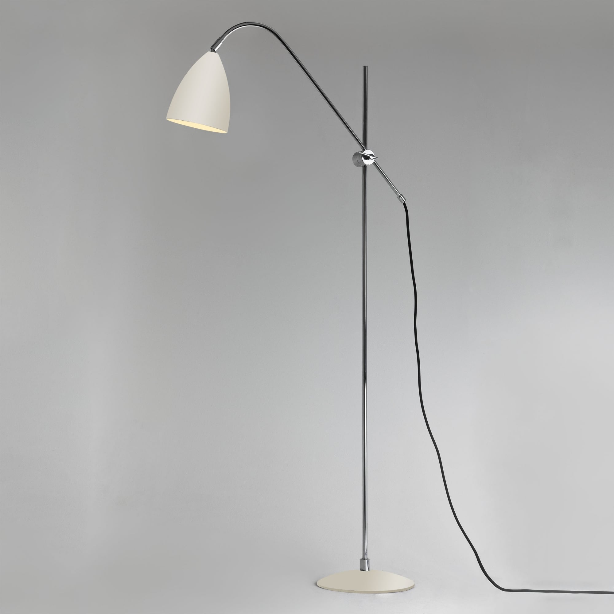 Quirky Adjustable Joel Cream Floor Lamp