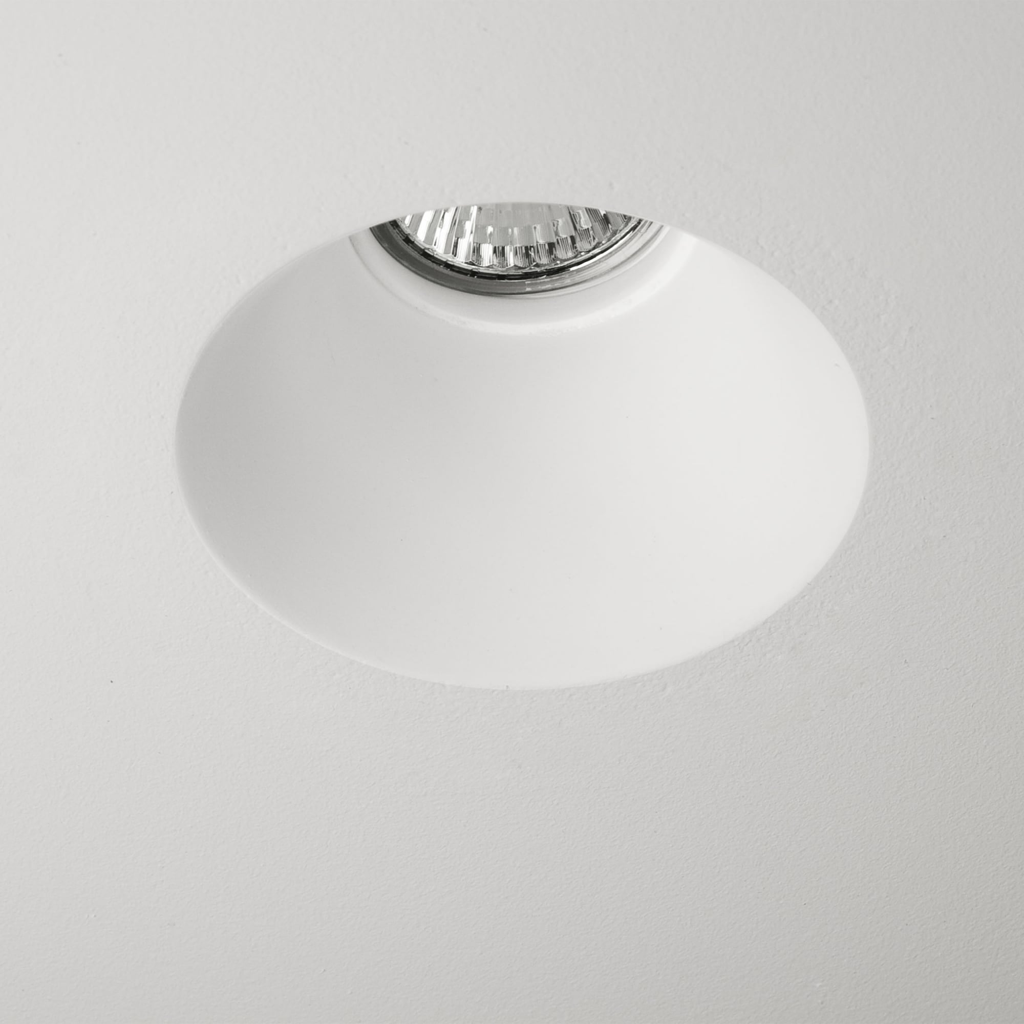 Blanco Round Plaster in Recessed Ceiling Downlight