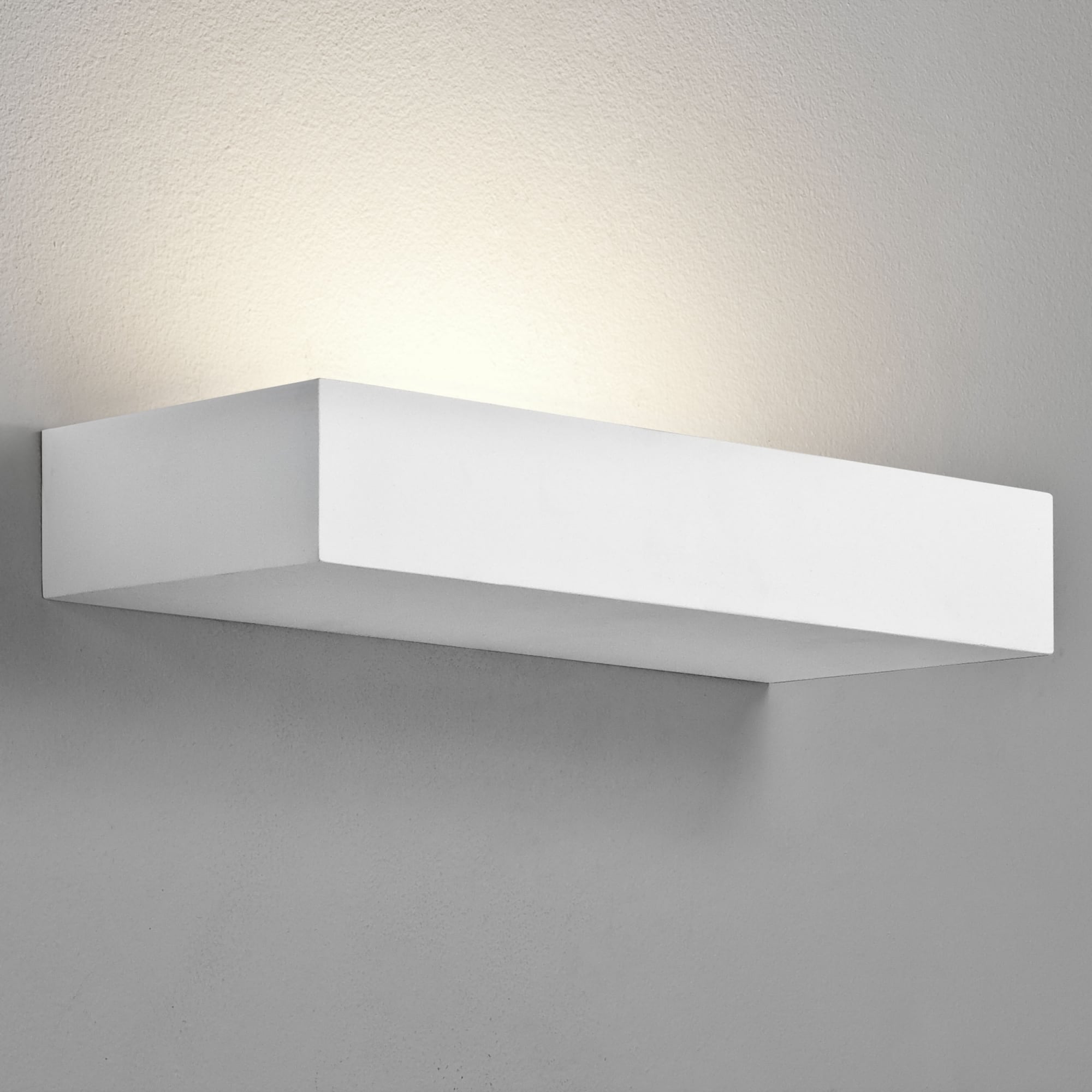 Parma Floating Shelf White LED Wall Light