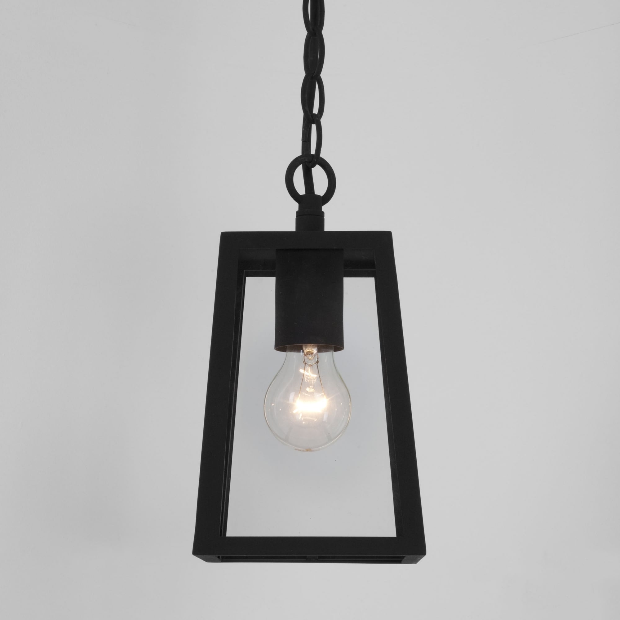 Calvi Modern Painted Black Outdoor Pendant