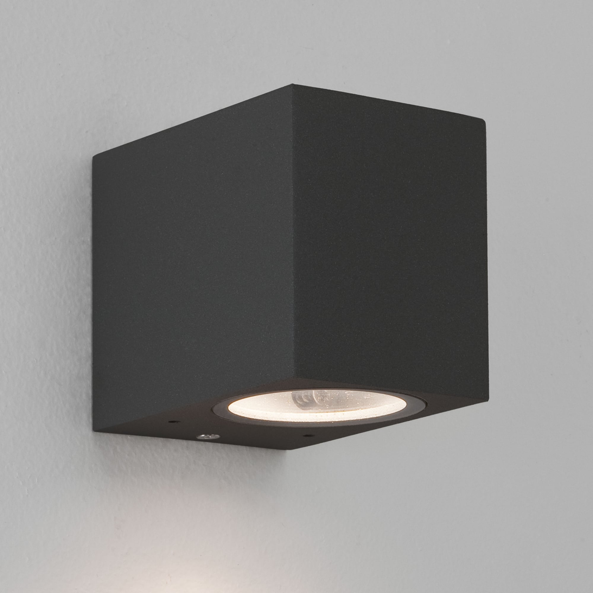 Chios Modern Designer Black Box LED Wall Light