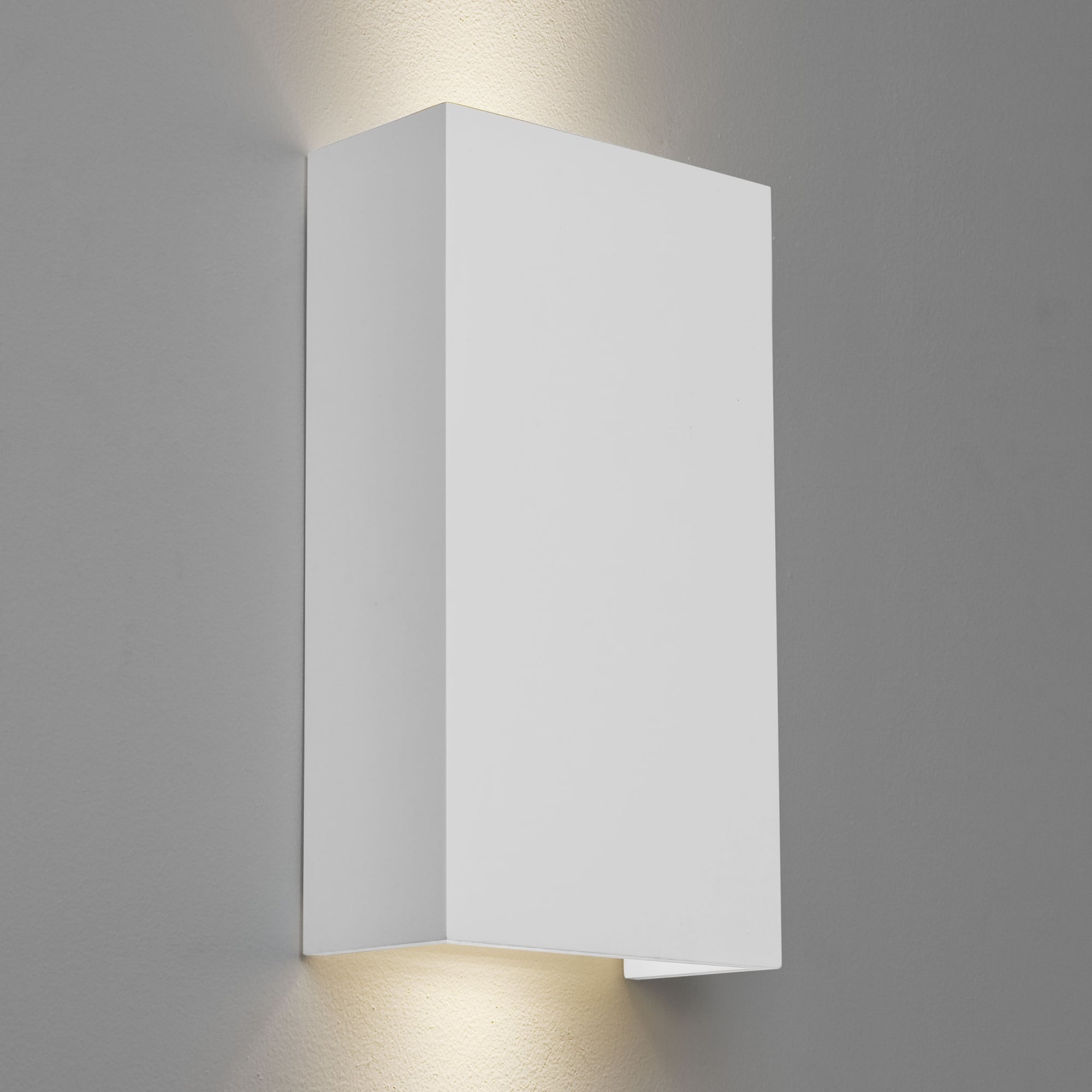 Pella 190 GU10 Plaster Wall Light