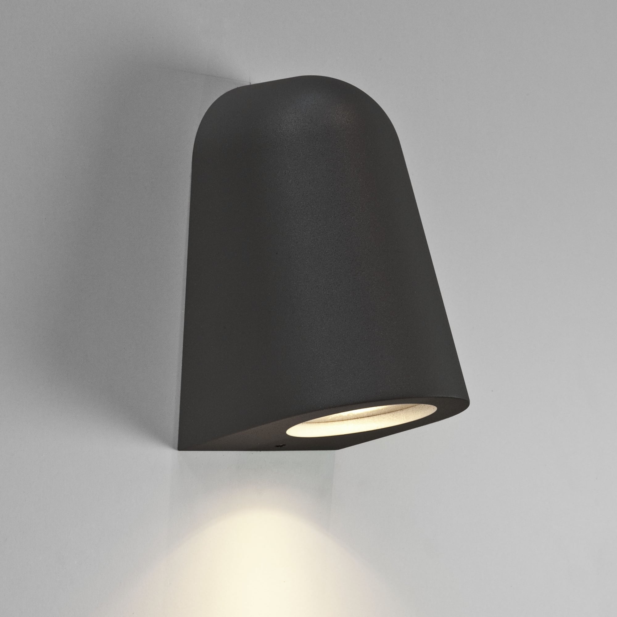 Modern Matt Black Painted LED Wall Light