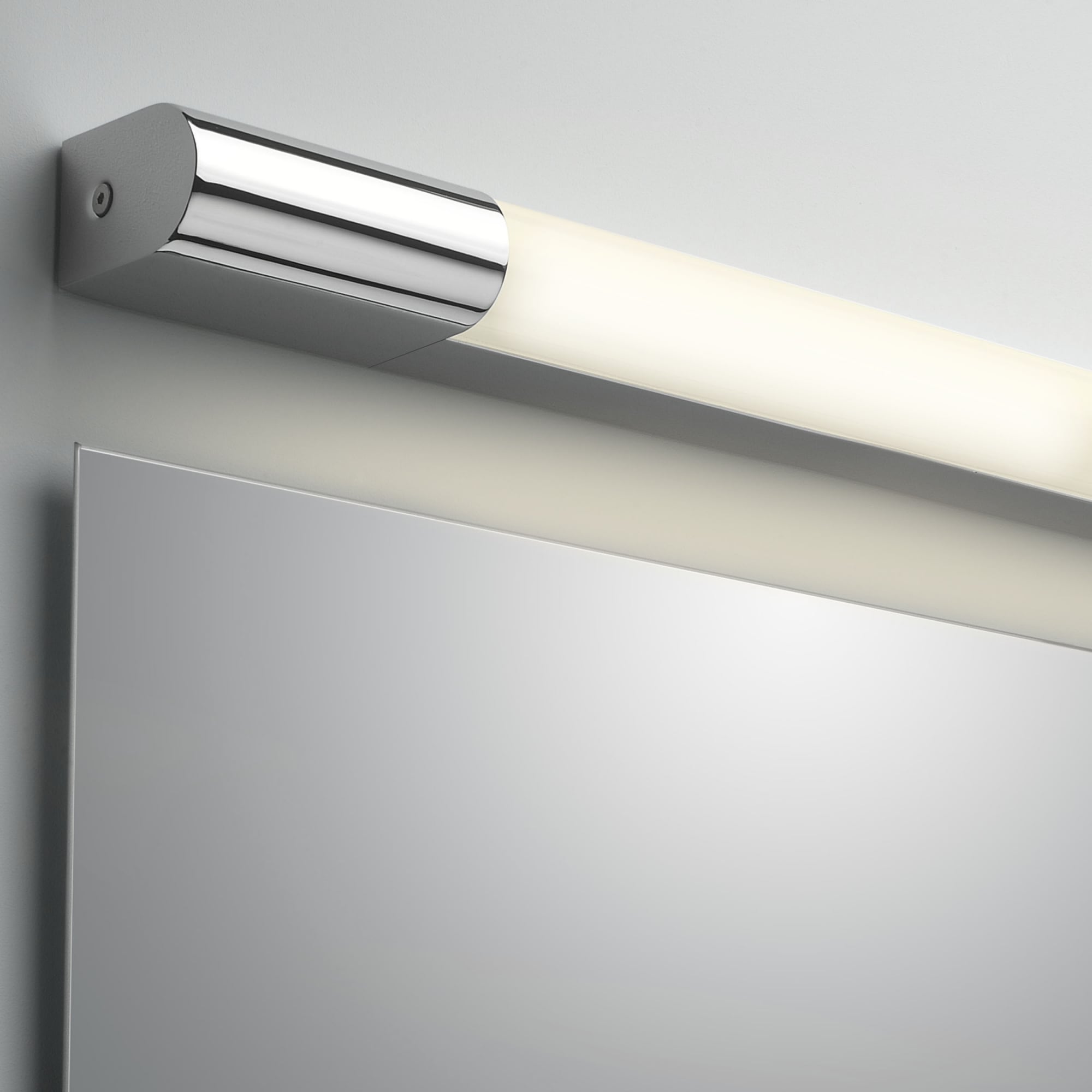 Palermo 600mm Chrome 6W LED Bathroom Mirror Strip Light