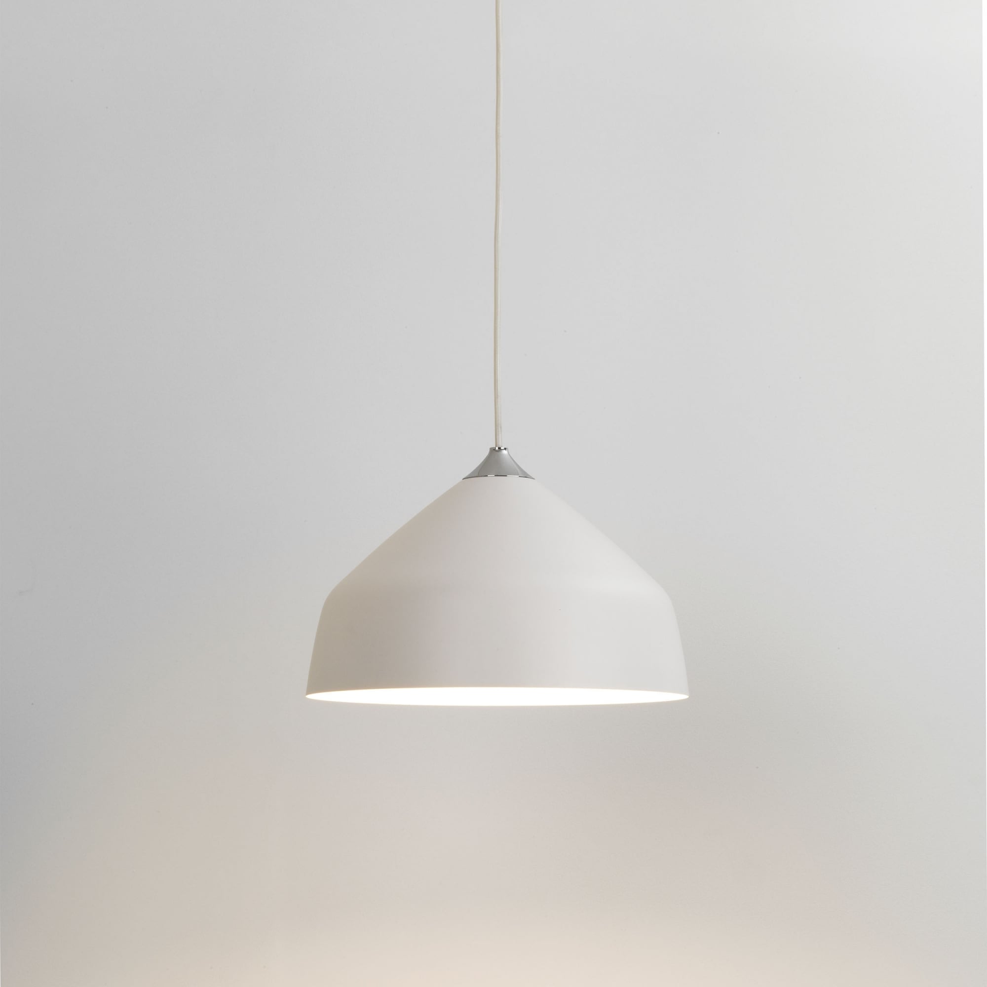 Ginestra 300mm White Metal Ceiling Pendant Lamp