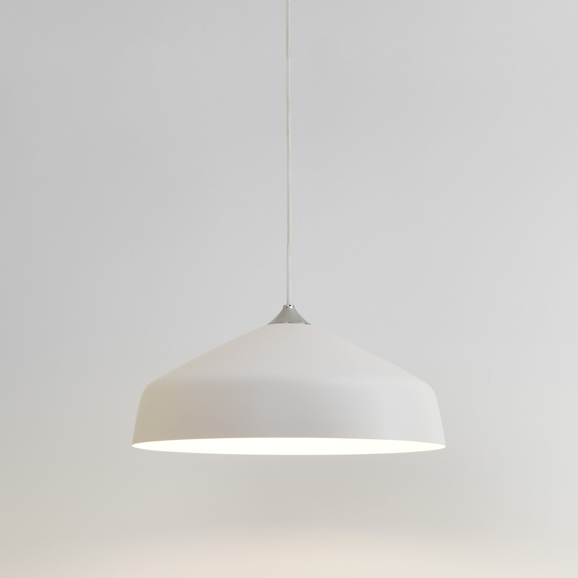 Ginestra 400mm White Metal Ceiling Pendant Lamp