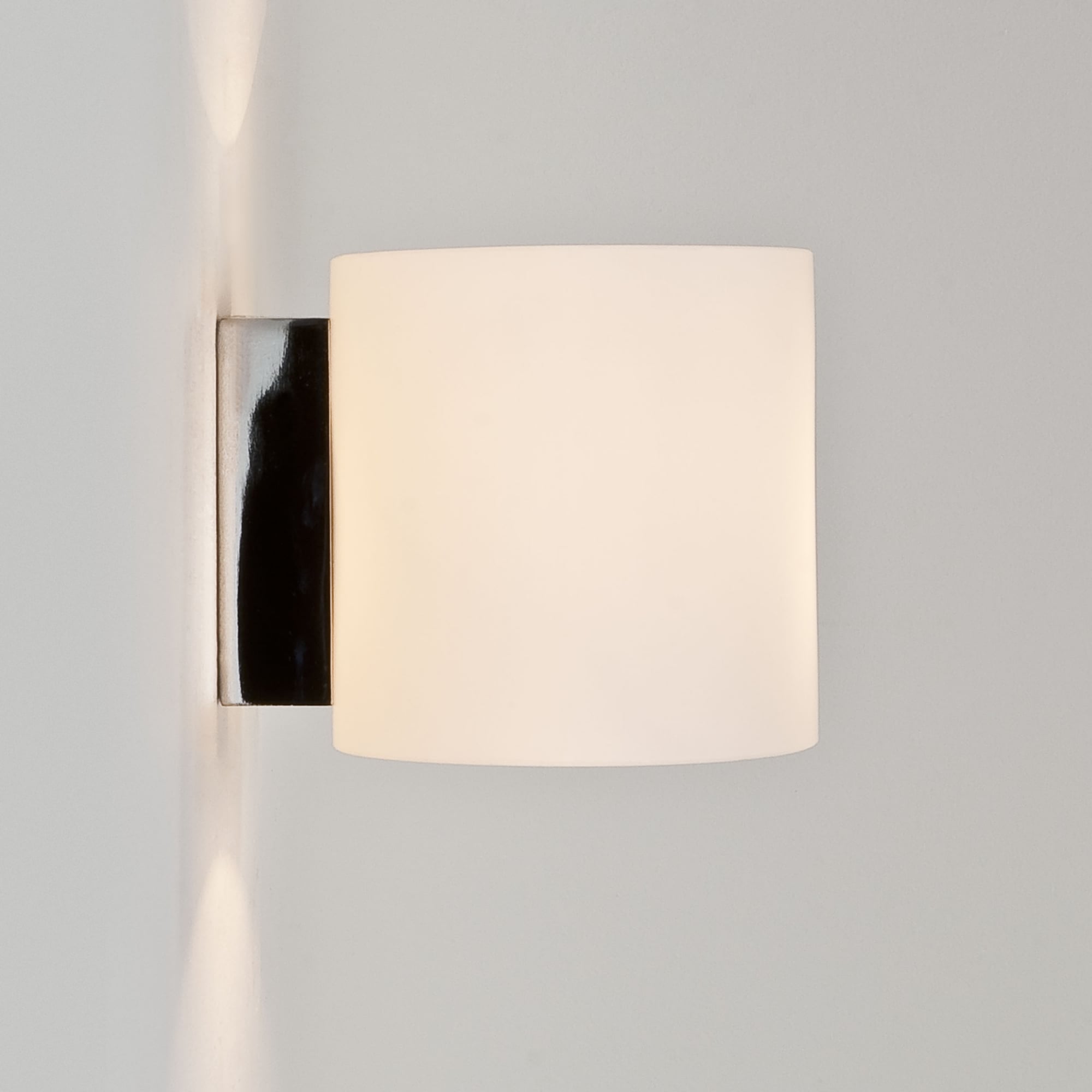 Tokyo E14 Wall Light, Curved Glass