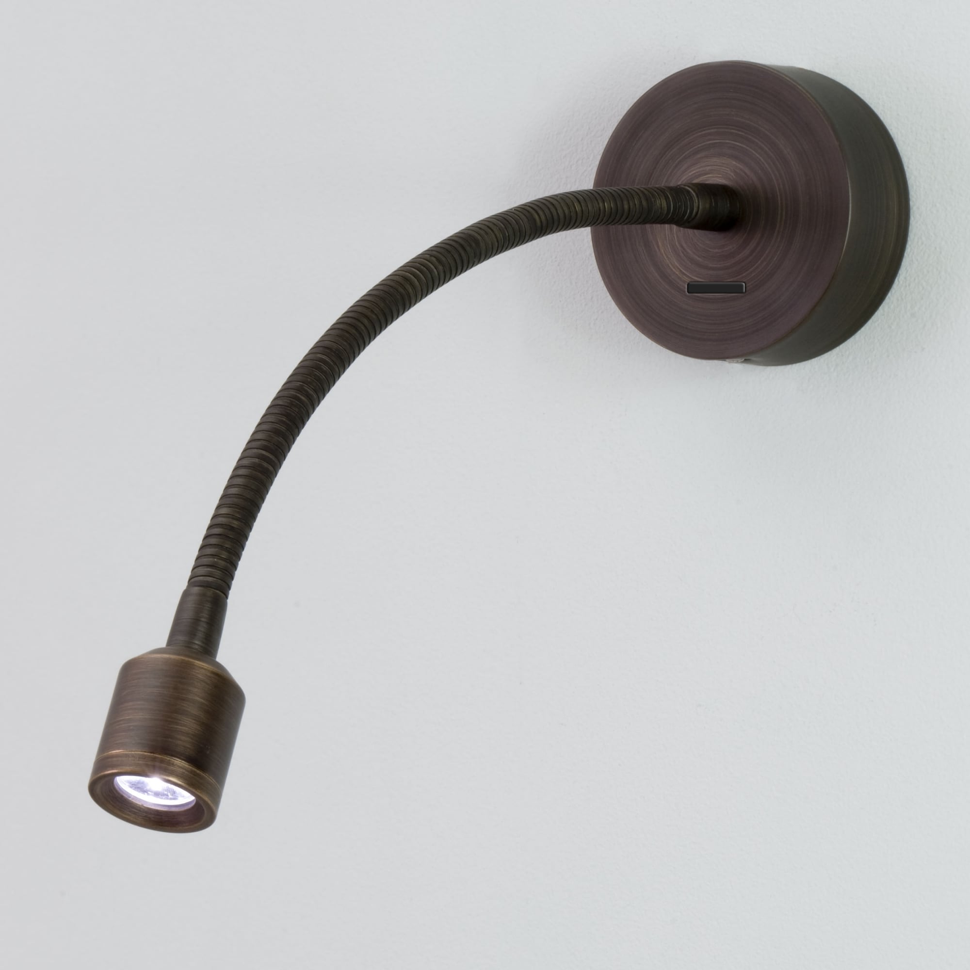 Fosso LED Switched Reading Light Bronze