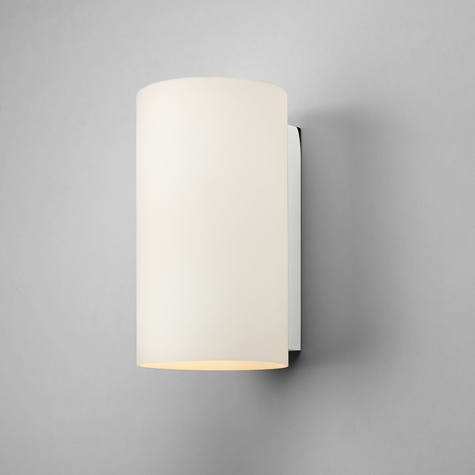 Cyl 260mm Glass Cylinder Wall Light